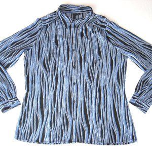 EAST 5th LARGE POLKA DOTS LONG SLEEVE TOP